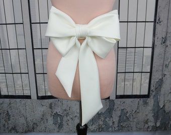 dress sash bow large