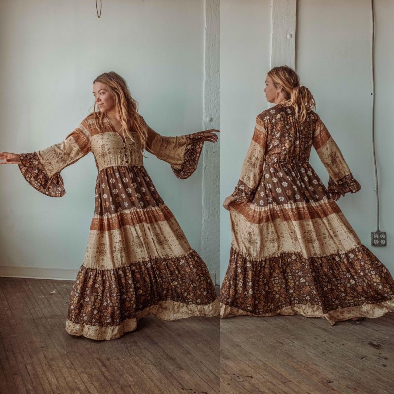 fall dress maxi earthy tones - Fall Dresses - featured 225 1763542402