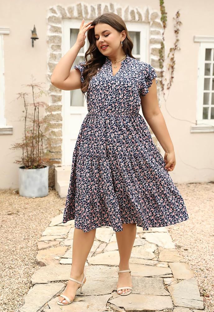 plus size casual dress women - Plus Size Dresses - featured 417 1763542658