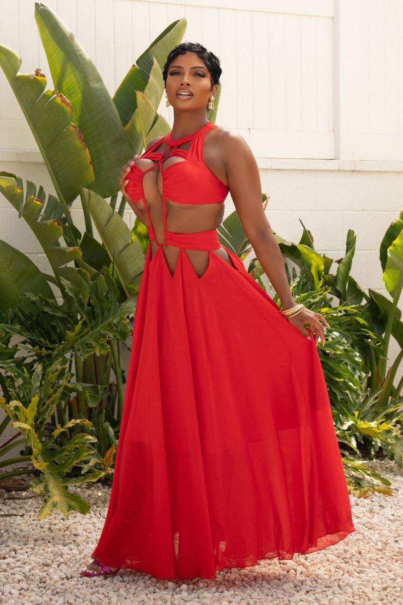 red maxi dress summer - Red Dresses - featured 459 1763542716