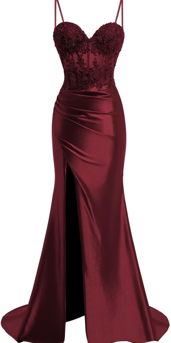 fancy dresses_Spaghetti strap prom dress - Sexy & Glamorous - image 1061 1766220355