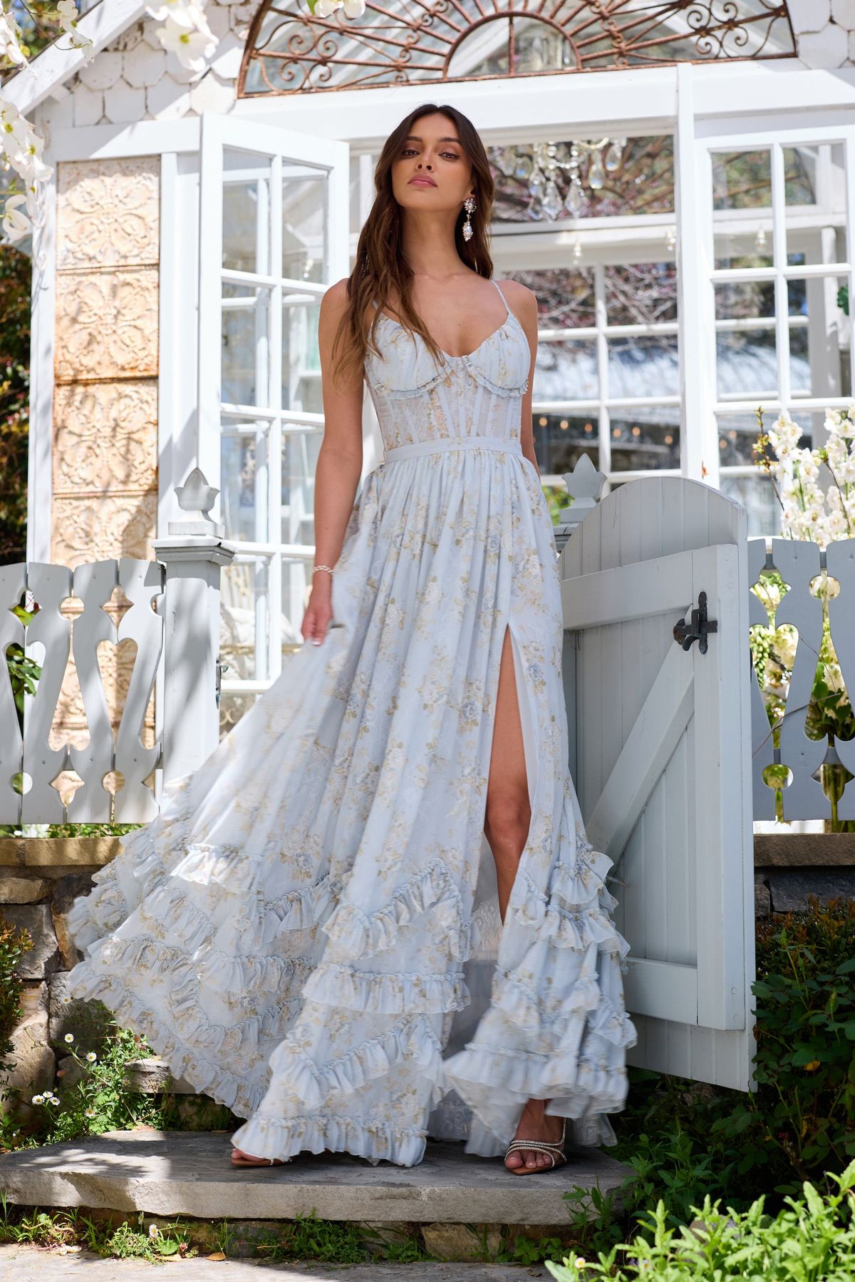 maxi dresses_The Carmen Dress in Victorian Blue Roses - 4 / Victorian Blue Roses - Maxi Dresses - image 2468 1766223773