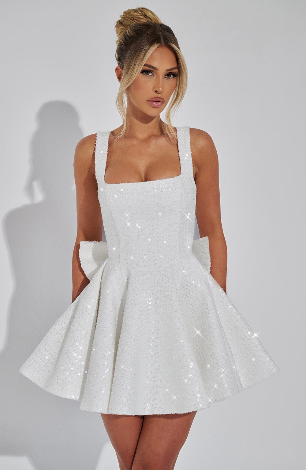 engagement dresses_Dorothy Mini Dress - Ivory