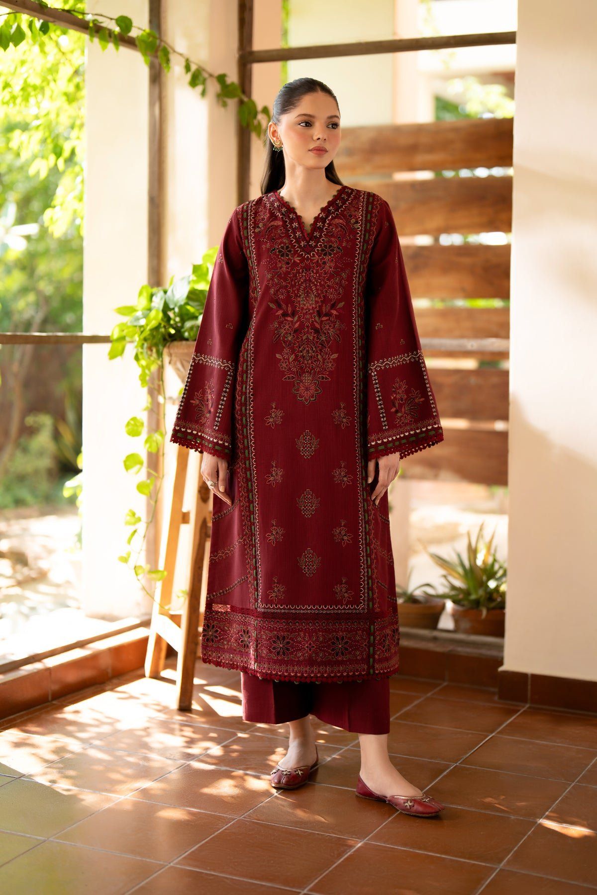 Pakistani dresses_Xenia Formals Embroidered KHADDAR Suits Unstitched 3 Piece SH... - Modest Dresses - image 4131 1766227779