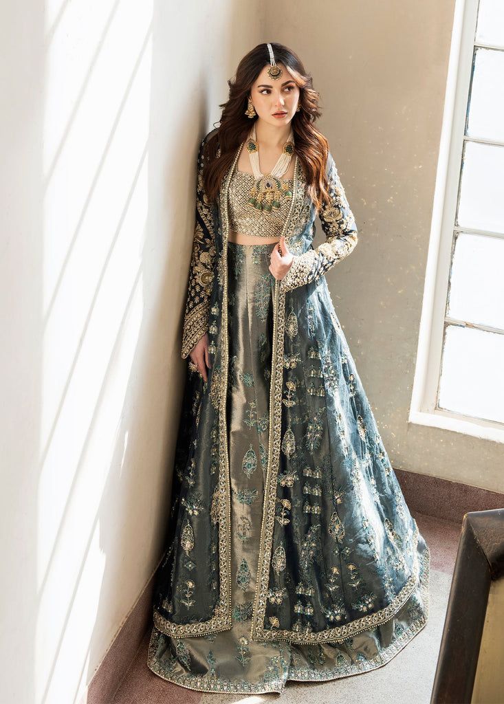Pakistani dresses_Pakistani Wedding Dress in Jacket and Sharara Style - Modest Dresses - image 4136 1766227789